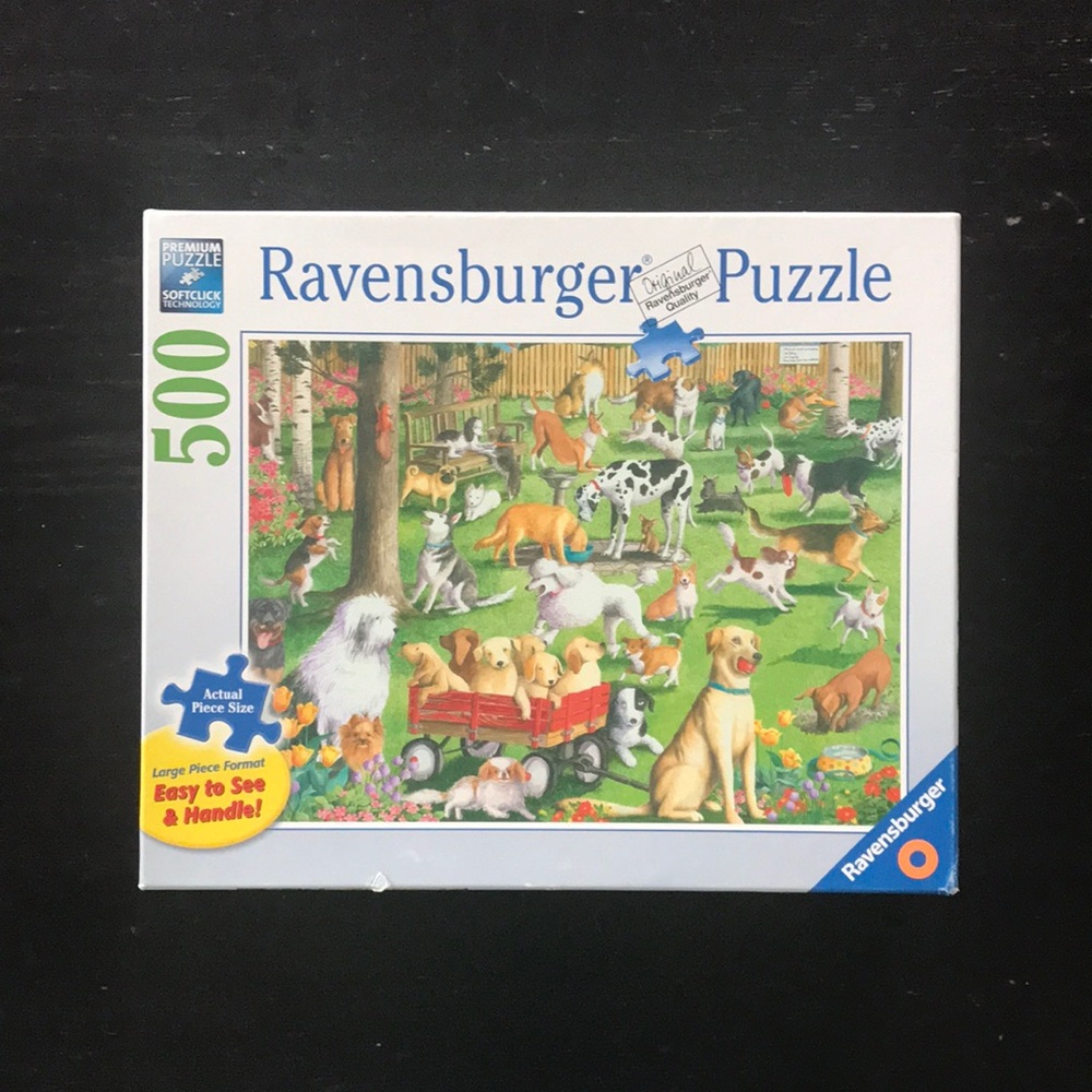 Ravensburger "At the Dog Park" Large Piece Puzzle